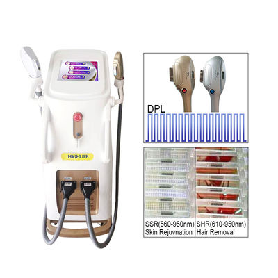 1200W DPL IPL SHR เครื่องกําจัดผมเลเซอร์