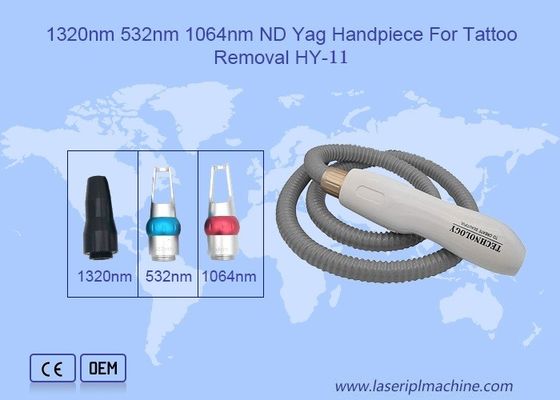 ถอนรอยสักมือ 1320nm 532nm 1064nm Nd Yag เลเซอร์มือ