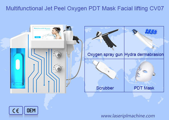 PDT Mask Oxygen Jet Peel Machine สำหรับการยกกระชับผิวหน้า