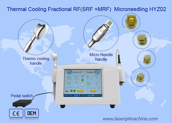 เครื่อง Rf พกพาแบบไมโครเนดล์ส่วน สําหรับการยกใบหน้า