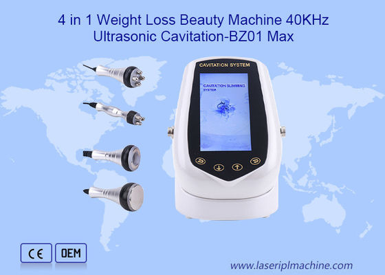 4 ใน 1 ลดน้ําหนัก 40KHz บ้าน อัลตรasonic Cavitation เครื่องความงาม