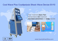หน่วยบำบัดด้วยคลื่นกระแทก Cool Wave Plus Cryolipolysis Body Slimming Beauty