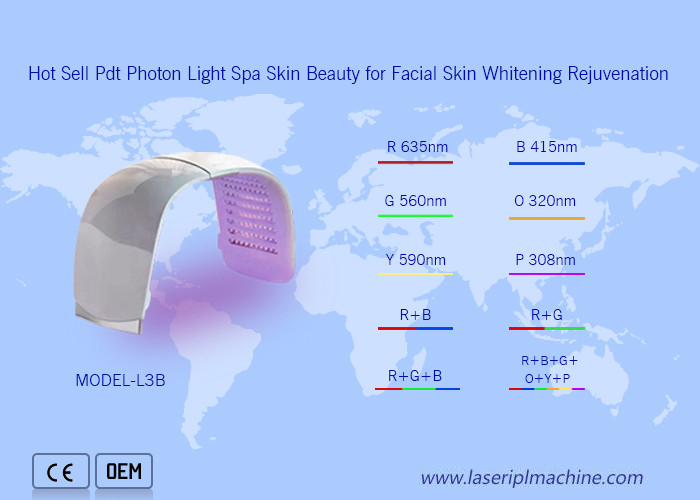ขายร้อน Pdt Photon Light Spa ความงามผิวหนังสําหรับผิวหน้า