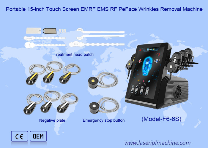 เครื่องปั้น EMS สําหรับการนวดตา 6in1 การยกผิวหน้า EMS Shaper