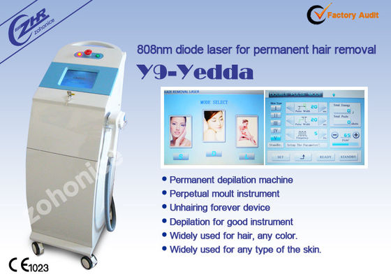 ราคาดี 12*12mm Crystal Diode Laser Cheek Hair Removal Machine ออนไลน์