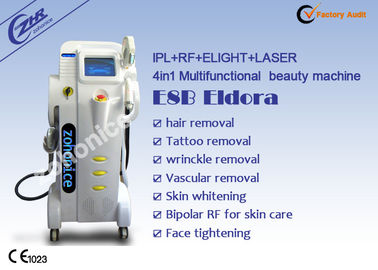 การกําจัดรอยสัก การกําจัดริ้วรอย Elight ipl rf เครื่องจักรความงามด้วยเลเซอร์