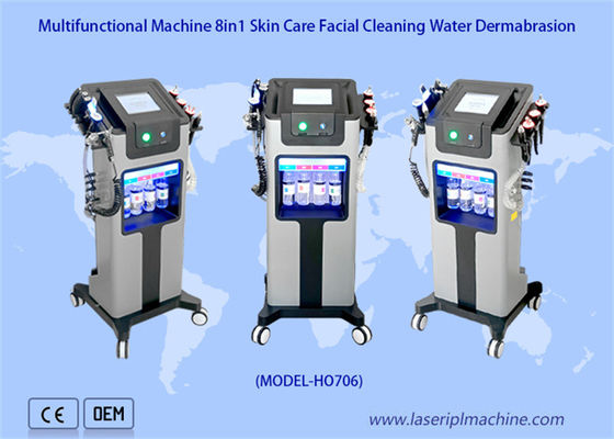 ราคาดี เครื่องมัลติฟังก์ชั่นแนวตั้ง 8in1 Hydro Oxygen Machine H2o2 การดูแลผิวอย่างล้ำลึก ออนไลน์