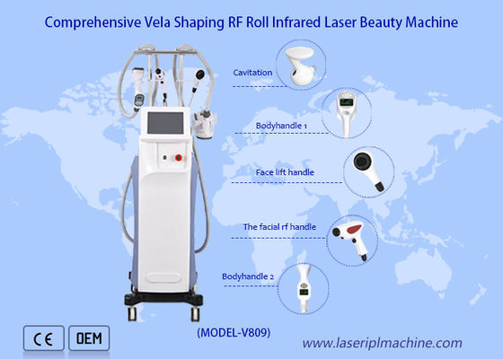 ราคาดี Professional 640nm Cavitation Machine Body Slimming Vela เลเซอร์อินฟราเรด Rf Roll Shaper 90kpa ออนไลน์
