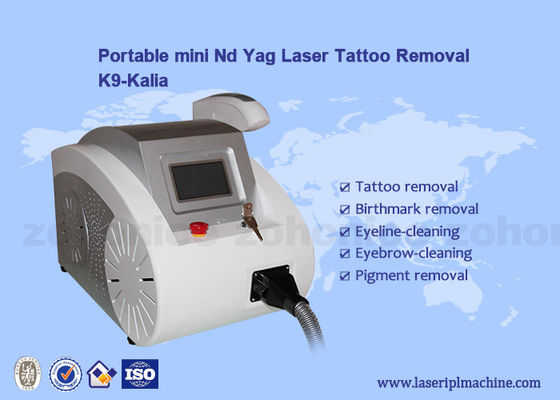 ราคาดี Q-switched ND Yag Laser Tattoo Removal Machine Portable For Skin Pigment ออนไลน์
