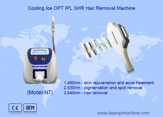 เนียนและไม่มีผม ด้วย IPL Sapphire Cooling Ice เครื่องกําจัดผม