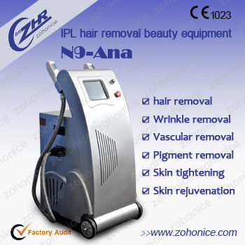 ราคาดี Beauty Salon IPL Hair Removal Machines With 2 Hanles For Skin Rejuvenation ออนไลน์