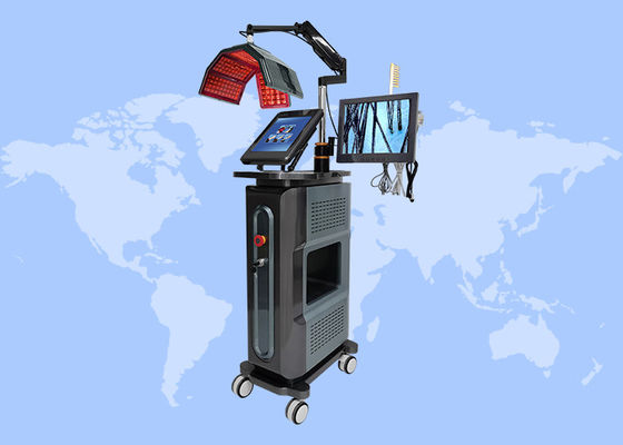 ราคาดี ไดโอเดสเลเซอร์ ระดับต่ํา การรักษา การเจริญเติบโตของผม การรักษาการสูญเสียผม การเจริญเติบโต 650nm แสงการเจริญเติบโตใหม่เครื่อง ออนไลน์