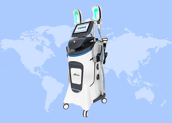 เครื่องกระชับสัดส่วน Cryolipolysis แม่เหล็กไฟฟ้า 40k เพิ่มกล้ามเนื้อได้รับแช่แข็ง