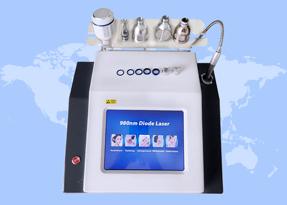 เครื่องฟื้นฟูผิวด้วยการกำจัดหลอดเลือดดำแมงมุม 980nm Diode Laser 1 - ความถี่ 10HZ