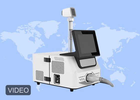 ราคาดี เครื่องกําจัดเส้นผมประสิทธิภาพ 1200W-1600W เครื่องกําจัดเส้นผมเลเซอร์ไดโอด์ 808nm ออนไลน์