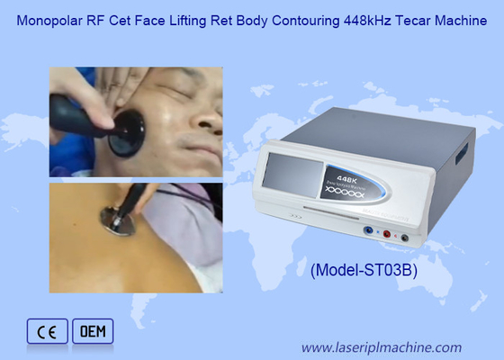 รีท Cet RF ฟิซิโอเทราพี 448KHZ Tecar เครื่องกระจายรังสีร่างกาย