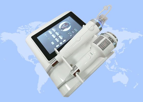 Cold Harmmer Fractional Rf Microneedle 2 ใน 1 เครื่องสําหรับยกใบหน้า