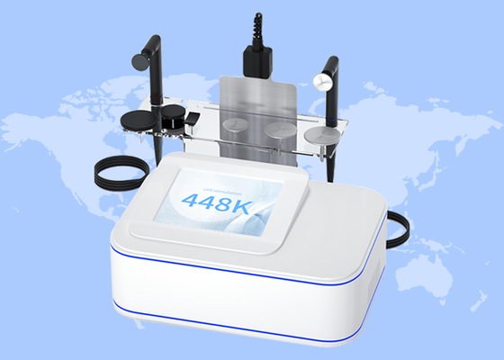 448KHz เครื่องทําความร้อนแบบ RF Monopolar Tecar เครื่องทําความร้อนแบบลึก ลดน้ําหนัก