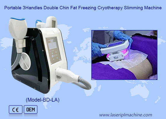 3 ขนาด วาคิวัมเย็น Cryolipolysis ไขมันแช่แข็ง เครื่องปั้นร่างกาย Slimming