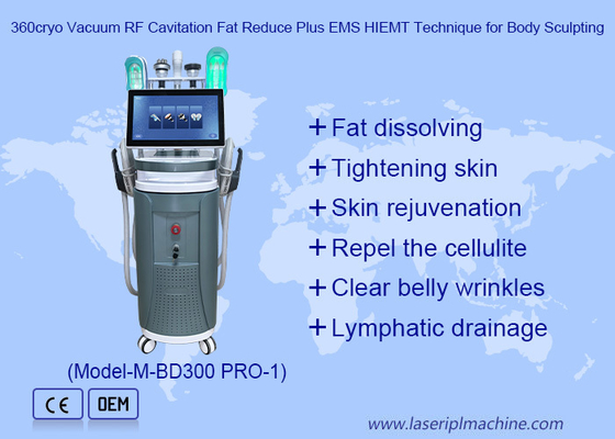 40K Cavitation Ultra Slimming Ems 2 In1 เครื่องปั้นร่างกาย 360 Cryo