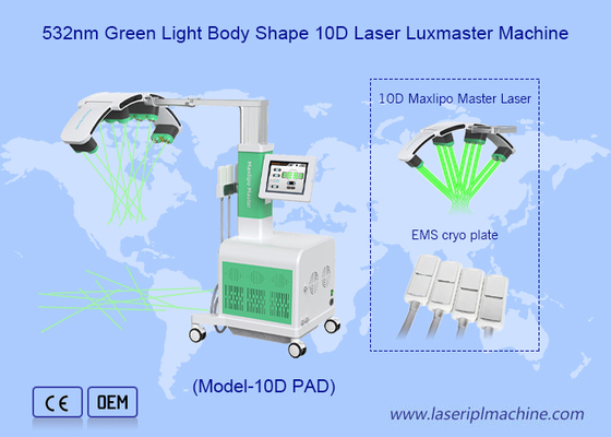 Ems เครื่องลดน้ําหนักด้วยเลเซอร์ Maxlipo Master 10d