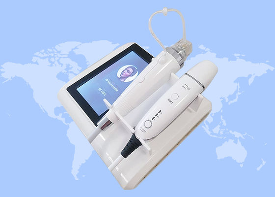 ราคาดี การลดรูปร่างผิวหน้า การกําจัดริ้วรอย เครื่องทําความงาม RF ไมโครคริสตัล ออนไลน์