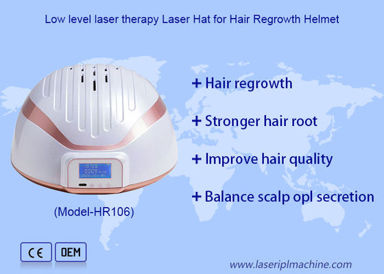 ราคาดี หมวกเลเซอร์บำบัดผมแบบ Low level laser therapy สำหรับการงอกใหม่ของเส้นผม ออนไลน์