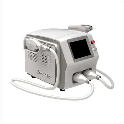การเยียวยาผิวหนัง E Light Laser อุปกรณ์เครื่อง IPL 2 ใน 1 การรักษาสิว