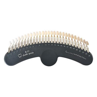 ราคาดี 3D Shade Guide 27 สี Comparator การเปลือกฟัน ออนไลน์