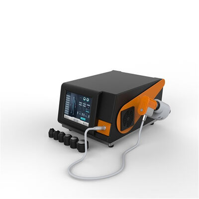 เครื่อง Shockwave แบบพกพาตั้งโต๊ะ 6 บาร์สำหรับการลดน้ำหนักบรรเทาอาการปวด
