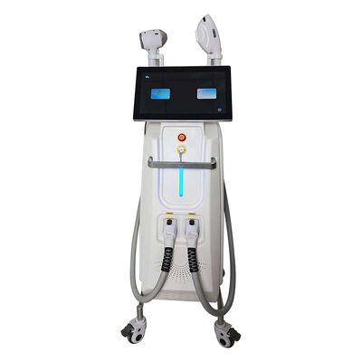 2in1 Shr ipl Elight 808 laser Handle Screen Linkage Hair Removal Machine