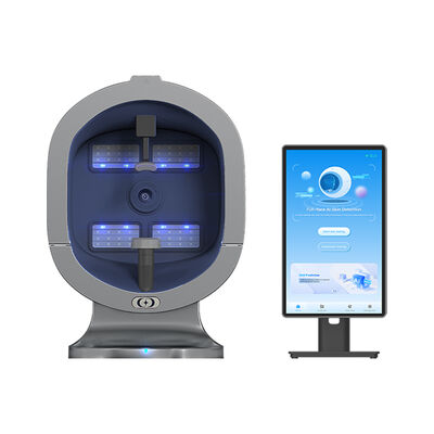 9 สเปคตรัม 36 ล้านพิกเซล 3 มิเลียม AI 2 ใน 1 การตรวจศึกษาผิวหนัง เครื่องวิเคราะห์ใบหน้า