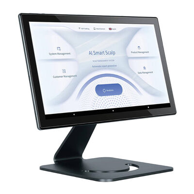 เครื่องวิเคราะห์หนังศีรษะ 50x 200x HD แบบกดครั้งเดียวและถ่ายภาพอัตโนมัติ