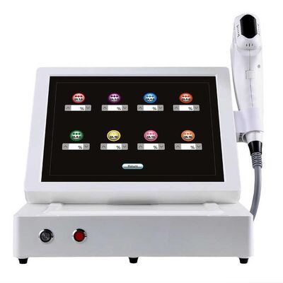 12 Lines 3D HIFU Machine Focus Ultrasound ใบหน้ายกต่อต้านริ้วรอยร่างกายลดน้ำหนัก