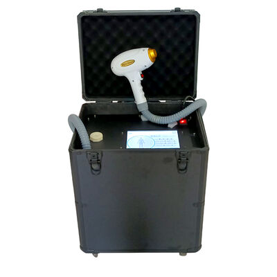 เครื่องกำจัดขนไดโอดแบบพกพาไม่เจ็บปวด 755nm 1064nm 808nm ถาวร