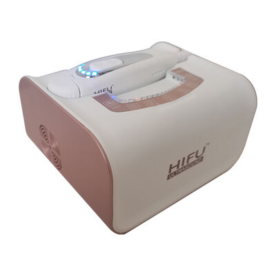 เครื่อง HIFU 3D เหนือเสียงแบบพกพา 3MHZ 36W สำหรับการทำความสะอาดผิวหน้ายกกระชับ