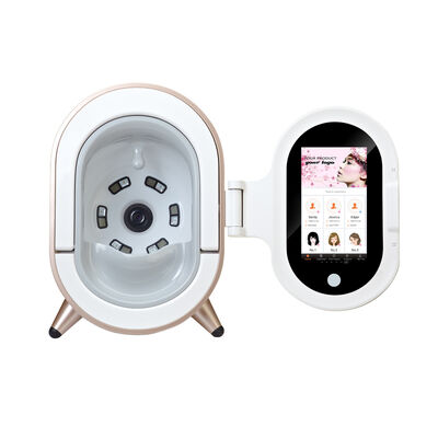 เครื่องสแกนใบหน้าแบบพกพา Ai 20 ล้านเครื่องวิเคราะห์ผิว 3d Uv Magic Mirror