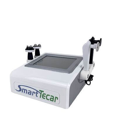 เครื่องเทคาร์ 4in1 CET RET RF การบําบัดร่างกาย การยกใบหน้า 448 Khz การนวดร่างกาย