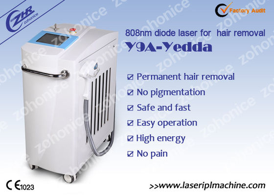 ราคาดี 808nm Diode Laser Hair Removal Machine With 12*12mm Spot Size For Depilation ออนไลน์