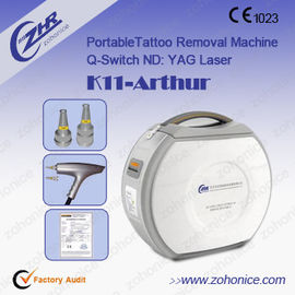 เครื่องกําจัดรอยสักเลเซอร์ 1064nm 532nm สําหรับห้องเสริมความงาม