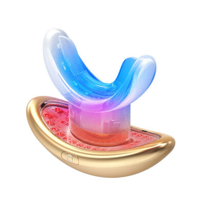 ใช้ในบ้านอินฟราเรดสีแดงสีน้ำเงิน LED Light Therapy 2 In 1 Teen Whitening Lip Plumper อุปกรณ์