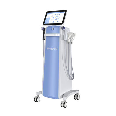 ราคาดี เครื่องยิง RF Fractional Microneedling พร้อมหัวค้อนน้ำแข็งและ EMS สำหรับการสร้างคอลลาเจน หน้าจอสัมผัส 12.1 นิ้ว ออนไลน์