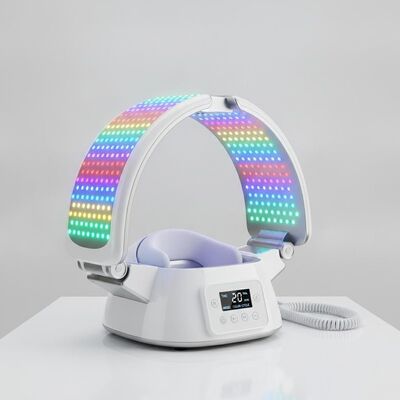 ราคาดี ป้องกันการแก่ตัว การเจริญเติบโตของผม 273pcs 7 สี Double PDT Led Light Therapy Machine ออนไลน์