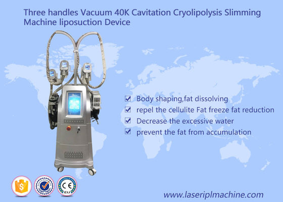 ราคาดี สูญญากาศ 40k Cavitation Cryolipolysis ลดน้ำหนักเครื่อง Liposuctio อุปกรณ์สามจับ ออนไลน์