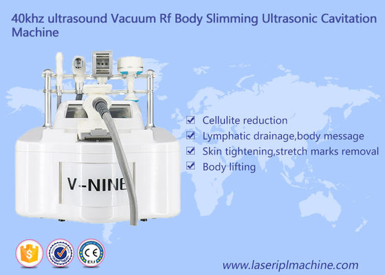 ราคาดี เครื่องอัลตร้าซาวด์สูญญากาศ Rf Body Slimming Machine เครื่อง cavitation ความงาม 40 กิโลเฮิร์ตซ์ ออนไลน์