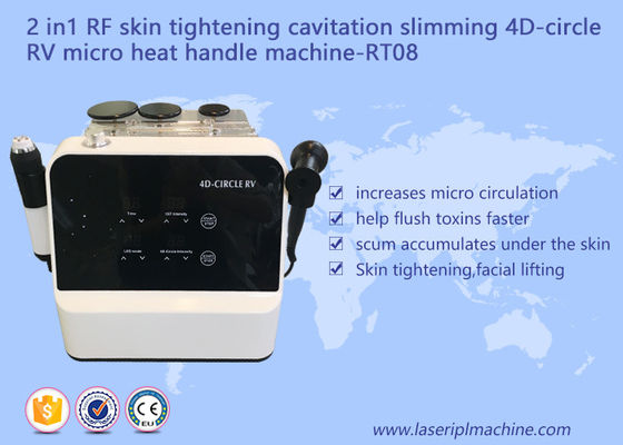 ราคาดี 2 In 1 RF อุปกรณ์ความงามผิวกระชับ Cavitation กระชับสัดส่วน 4D วงกลม Rv ไมโครความร้อนจับเครื่อง ออนไลน์