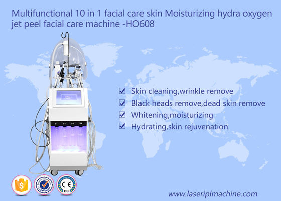 ราคาดี อุปกรณ์ความงาม 10 ใน 1 มัลติฟังก์ชั่น Hydra Oxygen Jet Peel เครื่องดูแลผิวหน้า ออนไลน์