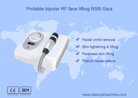 ราคาดี แบบพกพาใช้ในบ้าน Biopolar RF Radio Frequency อุปกรณ์ยกกระชับผิวหน้า ออนไลน์