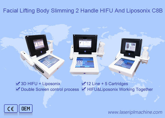 ราคาดี 2 ใน 1 200W Body Slimming Liposonix 3D HIFU Machine ออนไลน์