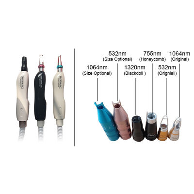 ราคาดี 1064 532 1320 755nm การเยียวยาผิว Q เปลี่ยน Nd Yag แฮนเลเซอร์ ออนไลน์